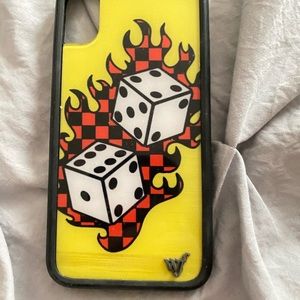 IPHONE X WILDFLOWER phone case !!